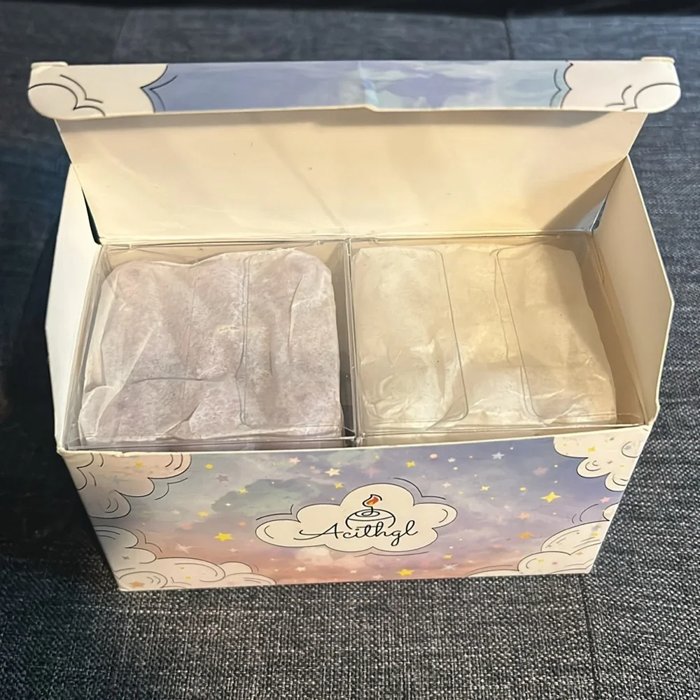 New! Set of 2 bubble candles - Picture 5 of 5